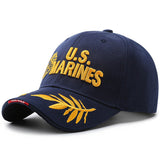 US Navy Embroidered Low Profile Soft Cotton Baseball Cap