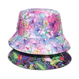 Flower Print Fisherman Hat for Women