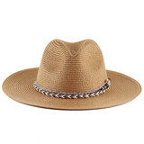 NEWBLOM Creative decoration straw hat Trilby Cowboy hats