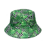 Beach Hat Tropical Style Print Fisherman Hat