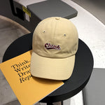 Gorras Letter Embroidery Baseball Caps