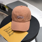 Gorras Letter Embroidery Baseball Caps