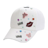 NEWBLOM Baseball Caps For Women With Rhinestone Bling