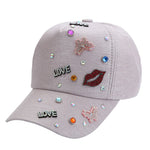 NEWBLOM Baseball Caps For Women With Rhinestone Bling