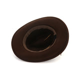 Cowboy Hat with Cow Head Band Wide Brim Hat Pop Jazz Hat