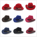 Fashion Women Chapeu Western Cowboy Hat for Elegant Lady