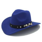 Fashion Women Chapeu Western Cowboy Hat for Elegant Lady