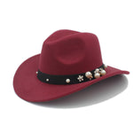 Fashion Women Chapeu Western Cowboy Hat for Elegant Lady