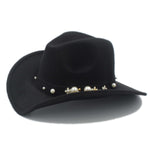 Fashion Women Chapeu Western Cowboy Hat for Elegant Lady