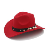 Fashion Women Chapeu Western Cowboy Hat for Elegant Lady