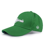 Women's Baseball Cap Green 3D Embroidery Hip-hop Hats