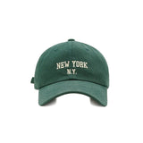 Women's Baseball Cap Green 3D Embroidery Hip-hop Hats