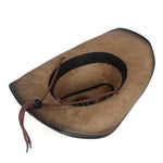 Leather Cowboy Hat Women Men Western Sombrero Hombre Hat