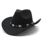 Cowgirl Fedora Hat with Leather Fedora Hat Toca Knight Hat