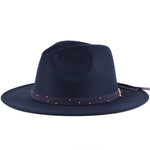 NEWBLOM British fashion women's top hat Trilby Cowboy hats