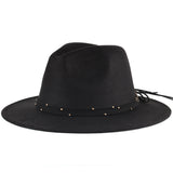 NEWBLOM British fashion women's top hat Trilby Cowboy hats