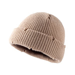 Short Dome Knitted Hat Hi Hop Hats