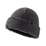 Short Dome Knitted Hat Hi Hop Hats