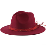 NEWBLOM British fashion women's top hat Trilby Cowboy hats