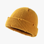 Short Dome Knitted Hat Hi Hop Hats