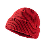 Short Dome Knitted Hat Hi Hop Hats