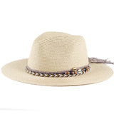 NEWBLOM Creative decoration straw hat Trilby Cowboy hats