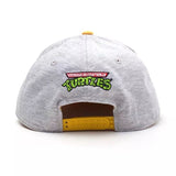 Pizza Cap Cartoon Animation Grey Snapback Hat