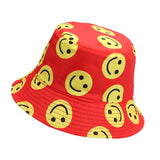 NEWBLOM SMILE Bucket Hat Double Sided Bucket Hat