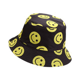 NEWBLOM SMILE Bucket Hat Double Sided Bucket Hat