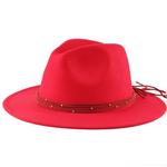 NEWBLOM British fashion women's top hat Trilby Cowboy hats