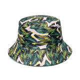 Beach Hat Tropical Style Print Fisherman Hat