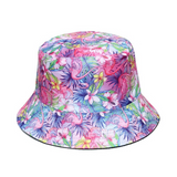 Beach Hat Tropical Style Print Fisherman Hat