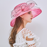 Women’s Organza Church Kentucky Derby Fascinator Tea Party Wedding Hat