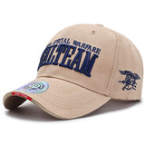 US Navy Embroidered Low Profile Soft Cotton Baseball Cap