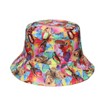 Flower Print Fisherman Hat for Women