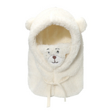 NEWBLOM Winter Bear Hat with Windproof Warm Ear