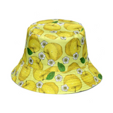 Cute Strawberry Watermelon Cherry Fruit Printed Hat