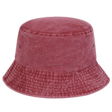 NEWBLOM Cowboy Fisherman Hat Female Japanese Sunshade Bucket Hat