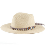 NEWBLOM Creative decoration straw hat Trilby Cowboy hats