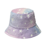 NEWBLOM Winter Stars Moon Unicorn Bucket Hat