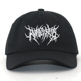 Embroidery Gothic Street Punk Frauen Baseball Cap