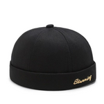 NEWBLOM Eaves Hip-hop Baseball Brimless Cap Retro Hipster Hat for Women Men