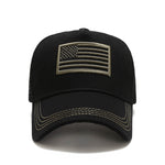 Women Men USA Flag Mesh Baseball Cap